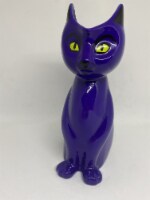 Disney Parks Halloween 2021 Hocus Pocus Binx Purple Cat Ceramic Milk Jug New