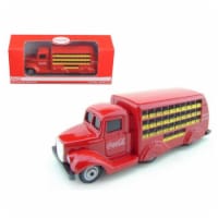Motorcity Classics 424132 1937 Coca Cola Delivery Bottle Truck 1-87 HO Scale Diecast Model