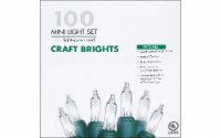 SPC Light Set 100 Indoor/Outdoor Green Wire Clear
