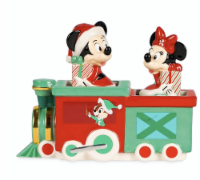 Disney Cheer Mickey And Minnie Mouse Holiday Salt & Pepper Set New With Box