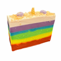 Whimsical Grapefruit Mandarin Orange Kiwi Coconut Berries Apple Scented Soap | Approx 8oz