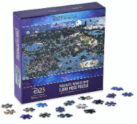 Disney D23 Exclusive Fantastic Worlds Map 1000pcs Limited Puzzle New With Box