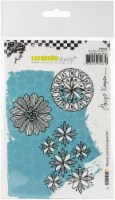 Carabelle Studio Cling Stamp A6 By Birgit Koopsen-Blooms & Circles Elements