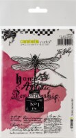Carabelle Studio Cling Stamp A6 By Jen Bishop-Artistic Penmanship