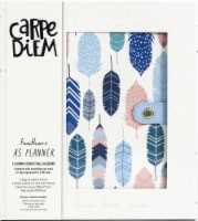 Carpe Diem A5 Planner-Feathers