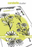 Carabelle Studio Cling Stamp A6 By Azoline-Morning Bouquet