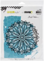 Carabelle Studio Cling Stamp Round 6" By Birgit Koopsen-Kaleidoscope
