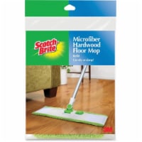 Scotch-Brite MMMM005RCT Hardwood Floor Mop Refill - Green