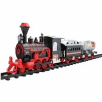 Northlight 13-Piece Battery Operated Lighted and Animated Christmas Express Train Set with