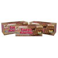 Little Debbie Fudge Rounds Big Pack, 3 Boxes, 36 Individually Wrapped Chocolate Cookies