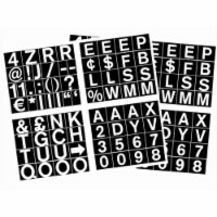 MasterVision CAR0702 1 in. Magnetic Set of Letters&#44; Numbers & Symbols