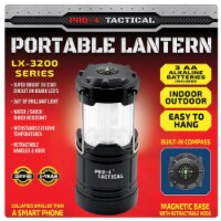 Pro-4 Tactical Portable Lantern with Built-In Compass 9572, Indoor/Outdoor