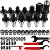 Vevor Cat40 Er32 Er16 Chuck Collet Kit Holder Top Tools For Haas Fadal Cnc Mill