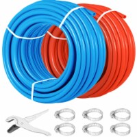 1/2  Oxygen Barrier Pex Tubing 300' Red And 300' Blue For Water Plumbing Hq