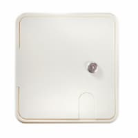 RV Designer B152 Rectangular Locking Cable Hatch - Large, 8.5 x 8 x 1.5