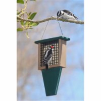 Songbird Essentials SERUBSF100HD Suet Feeder with Tail Prop-Hunter Driftwood Perspective: Main