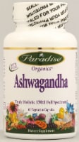 Paradise Herbs Organic Ashwagandha Vegetarian Capsules Perspective: Main