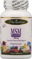 Paradise Herbs Opti-MSM Vegetarian Capsules 1000mg Perspective: Main