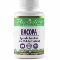 Paradise Herbs Bacopa 250 mg 60 Veg Caps Perspective: Main