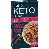:Ratio Cereal, Cinnamon Cranberry Almond Crunch, 9.7 Oz (Pack of 20)