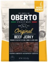 Oberto Original Natural Style Beef Jerky 2.7 oz (Pack of 14)
