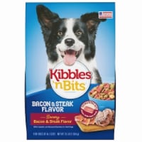 Kibbles 'n Bits Bacon & Steak Flavor Dry Dog Food, 3.5lb (Pack of 10) Perspective: Main