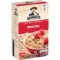 Quaker Instant Oatmeal, Original, 0.98oz Packets (Pack of 3)