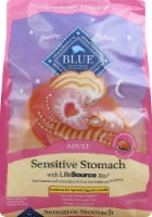 Blue Buffalo Tastefuls Sensitive Stomach Natural Chicken Adult Dry Cat Food (Pack of 10)