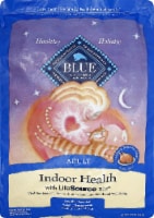 Blue Buffalo Indoor Health Chicken & Brown Rice Recipe Adult Dry Cat Food, (Pack of 10)