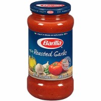 Barilla Roasted Garlic Tomato Pasta Sauce 24 Oz (Pack of 12)