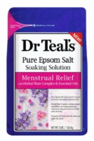 Dr Teal's Pure Epsom Salt Soaking Solution Menstrual Relief (Pack of 14)