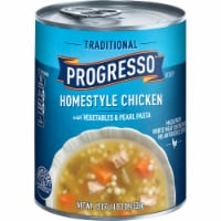 Progresso Soup Traditional, Homestyle Chicken with Vegetables and Pasta, 19 oz (Pack of 32)