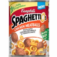 Campbell's SpaghettiOs Pasta with Chicken Meatballs 15.6 Oz Can (Pack of 4)