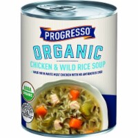 Progresso Organic Chicken and Wild Rice Soup, 14 Oz (Pack of 32)