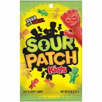 SOUR PATCH KIDS Original Soft & Chewy Candy, 8 oz Bag (Pack of 18)