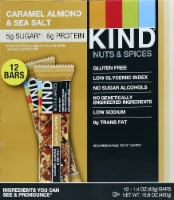KIND Nuts and Spices Low Carb Nutritional Snack Bar (Pack of 6) Perspective: Main