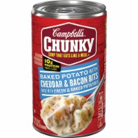 Campbell's Chunky Baked Potato Soup with Cheddar & Bacon Bits - 18.8oz (Pack of 14)