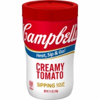 Campbell's Slow Kettle Style Creamy Tomato Soup With A Crunch Microwavable  Cup, 7.44 oz - Fry's Food Stores