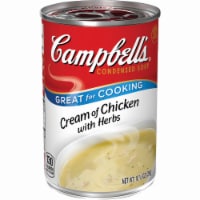 Campbell's Condensed Cream of Chicken with Herbs Soup 10.5oz (Pack of 16)