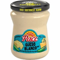 Pace Queso Blanco Cheese Dip, Jar, 15 Oz (Pack of 4)