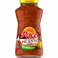 Pace Medium Picante Sauce, 24 Oz. (Pack of 16)