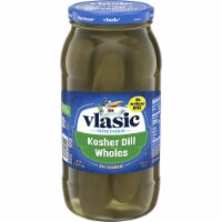 Vlasic Kosher Dill Whole Pickles, Keto Friendly (Pack of 32)