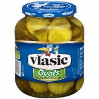 Vlasic Ovals Hamburger Dill Chips (Pack of 20)