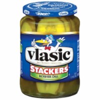 Vlasic: Sandwich Stackers Kosher Dill Pickles (Pack of 16)