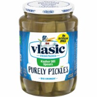 Vlasic Purely Pickles Kosher Dill Spears (Pack of 18)
