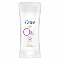 Dove 0% Aluminum Deodorant Coconut and Pink Jasmine 2.6oz (Pack of 24)