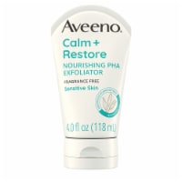 Aveeno Calm + Restore Nourishing PHA Facial Exfoliator (Pack of 4) Perspective: Main