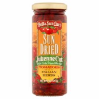 Bella Sun Luci Julienne Cut Sun Dried Tomatoes with Italian Herbs, 8.5 Oz (Pack of 10)