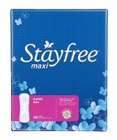 Stayfree Maxi Pads for Women Super Pack of 48 48 pack Foods Co