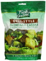 Fresh Gourmet Premium Croutons, Deli-Style Parmesan Caesar (Pack of 32)